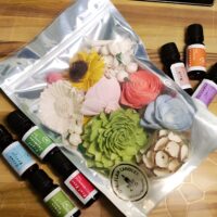 Potpourri packed in bag with fragrance of choice